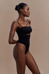 Saria High Waist Shapewear Briefs - Black