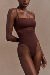 Joanna Strapless Shapewear Bra - Espresso