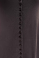 Anders Peached Jersey Midi Dress - Charcoal