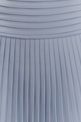 Rylee Multi Pleat Mini Dress - Ice Blue