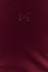Alexandra Yoga Top - Burgundy