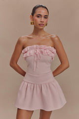Jennie Frill Mini Skort - Ballet Pink