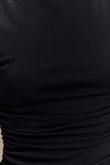 Elliot High Neck Sleeveless Maxi Dress - Black
