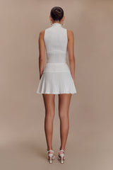 Indy Pointelle Knit Top - Ivory