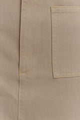 Fallon Denim Midi Skirt - Stone Wash