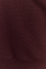 Aiden Slouchy Crew Jumper - Chocolate
