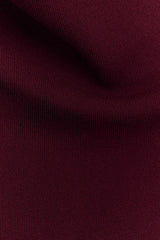 Francisca Cowl Neck Knit Top - Merlot