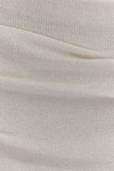 Elora Strapless Knit Maxi Dress - Ivory