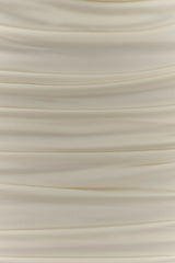 Astraeus Beaded Cowl Mini Dress - Ivory