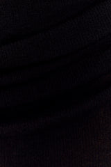 Jasiel Strapless Knit Maxi Dress - Black