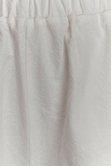 Janayia Cotton Wide Leg Pants - White