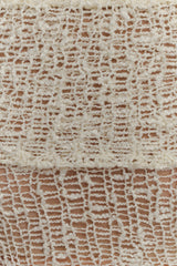 Cordelia Off Shoulder Knit Top - Ivory