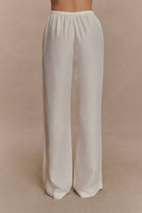 Violeta Straight Leg Pant - Ivory