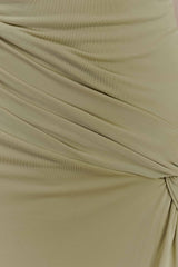 Deanna Long Sleeve Gathered Maxi Dress - Sage