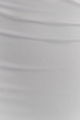 Lottie Slinky Maxi Dress With Split - White