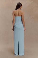 Lalia Teardrop Maxi Dress - Powder Blue