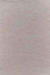 Elowen Knit Cowl Long Sleeve Top - White