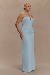 Lalia Teardrop Maxi Dress - Powder Blue