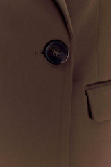 Mateo Oversized Blazer - Cacao Brown