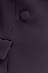 Wesley Structured Blazer - Charcoal Shadow