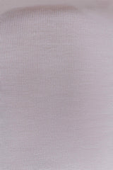 Paedyn Merino Wool Ribbed Long Sleeve Top - Ivory