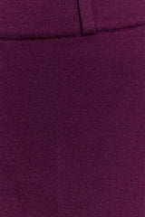 Lauren Knit Trouser - Plum