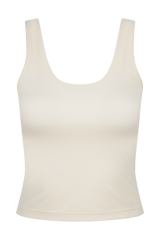 Alexandra Yoga Top - Ivory