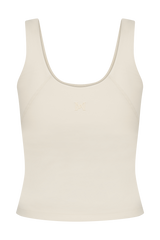 Alexandra Yoga Top - Ivory