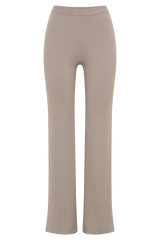 Calypso Knit Trousers - Tawny Grey