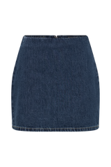 Ellie Denim Mini Skirt - Dark Blue