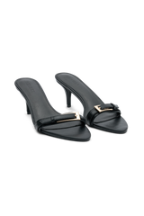 Marieanne Buckle High Heel - Black
