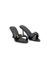 Colleen Buckle Heel - Black