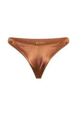 Michelle Cheeky Bikini Bottom - Chocolate