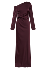 Avery Long Sleeve Maxi Dress - Plum