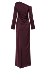Avery Long Sleeve Maxi Dress - Plum