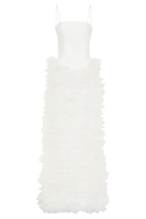 Magnolia Tiered Ruffle Maxi Dress - Ivory
