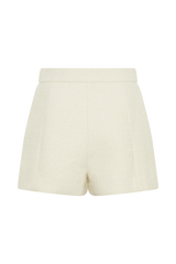 Parker Boucle Shorts - Ivory