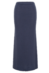 Moira Boucle Maxi Skirt - Steel