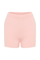 Noah Knit Shorts - Baby Pink