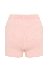 Noah Knit Shorts - Baby Pink