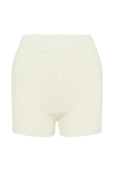 Noah Knit Shorts - Ivory