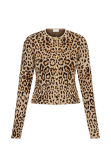 Marissa Knit Cardigan - Leopard Print