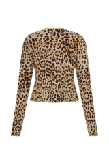 Marissa Knit Cardigan - Leopard Print