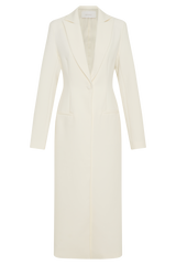 Caviar Suiting Coat - Ivory