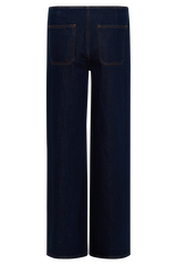 Caitlin Mid Rise Denim Jeans - Indigo Blue