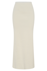 Maxine Knit Maxi Skirt - Ivory
