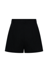 Massima Linen Shorts - Black