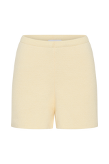 Malika Knit Shorts - Lemon
