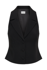 Mura Suiting Vest - Black