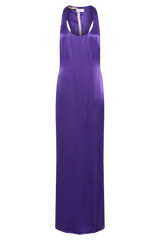 Jacquelyn Racerback Maxi Dress - Deep Purple